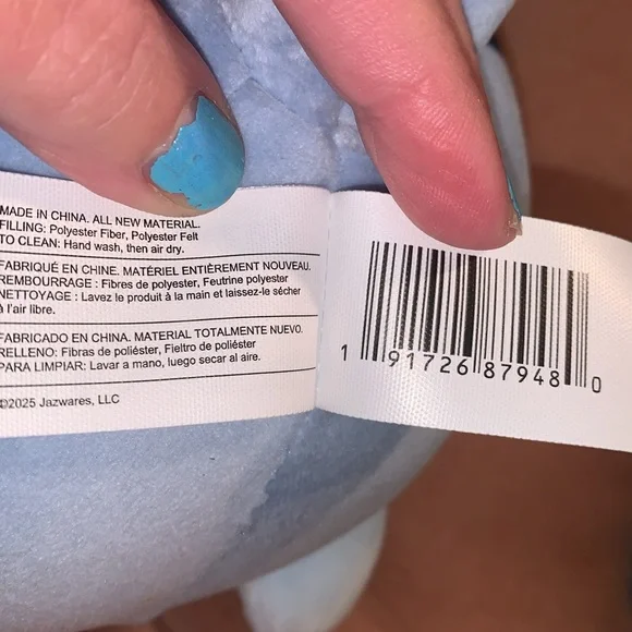 Hugmees by squismallows Bluey ‎ NWT - Picture 11 of 11